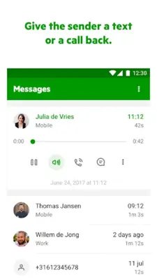 KPN VoiceMail android App screenshot 1