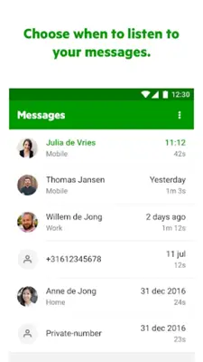 KPN VoiceMail android App screenshot 2